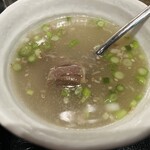 昇家 正々堂 - テールスープ白は、辛くない♪