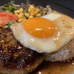 木こり家 - 料理写真:平日ランチタイム限定「ロコモコ」