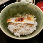 まき村 - 鮎ご飯
