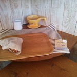 ポムミェル - 店内① シューケットが一袋ありました♪