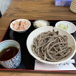 十割蕎麦 寺子屋 - 薬味とだしが別々(^^)ありがたい(^^)