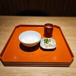 かにじぇんぬ 北のはなれ - ゆめぴりか 香の物 赤出汁