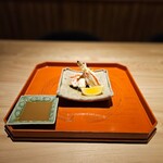 かにじぇんぬ 北のはなれ - タラバ蟹の爪ボイル