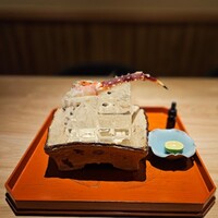 かにじぇんぬ 北のはなれ - タラバ蟹のお刺身　ミディアムレア