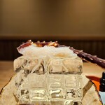 かにじぇんぬ 北のはなれ - タラバ蟹のお刺身　生