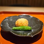 かにじぇんぬ 北のはなれ - タラバ蟹の蟹クリームコロッケ