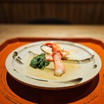 かにじぇんぬ 北のはなれ - タラバ蟹のしゃぶしゃぶ