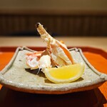 かにじぇんぬ 北のはなれ - タラバ蟹の爪ボイル