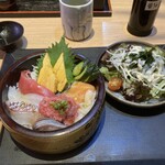 承知の助 - ランチの海鮮丼