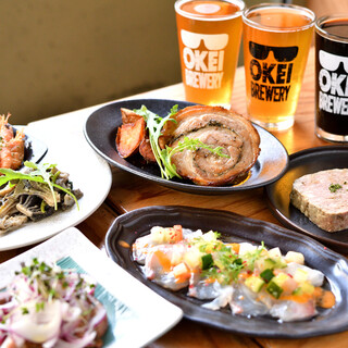 【貸切OK】"クラフトビール飲み放題付きコース"あります！
