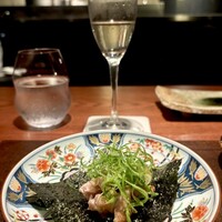 鳥さと 別邸 - せせりのレモン醤油巻き