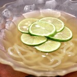 北海道焼肉 北うし - 酢橘冷麵