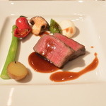 ルアン アカガネリゾート京都東山1925 - 2014/09 黒毛和牛ﾌｨﾚ肉のｸﾞﾘｴ (+2,000円) ｺｰｽF (6,000円)