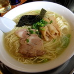 煮干中華 あさり - しお中華そば￥580円