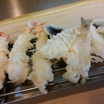 天ぷら割烹 三松 - 140911天麩羅定食：天麩羅