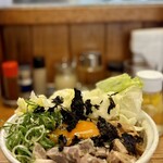 中華蕎麦 春馬 - 冷やしまぜそば(普)930円