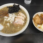 燕三条らーめん潤 - 昼･夜セット ¥1200