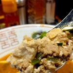 麺屋 真心 - 麻婆麺のアタマ