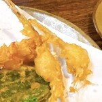 天ぷら 大樹 - ひげニンニク