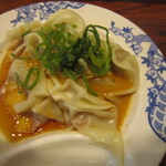 バーミヤン - 料理写真:皿ワンタン