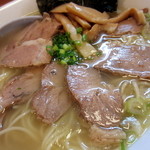 煮干中華 あさり - 肉しお中華そば￥790円