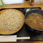 そば処あかし家 - カレーつけ麺　豚肉　７００円　【　２０１４年９月　】