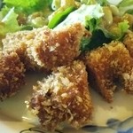 サンキング　カフェ - 車麩のフライ