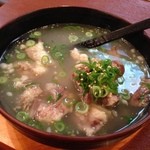 紅梅園 - H.26.3.6.夜 テールスープ 800円