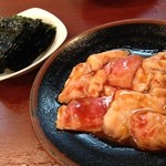 紅梅園 - H.26.3.6.夜 韓国のり 200円+上アカセン 630円