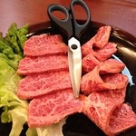 紅梅園 - H.26.3.6.夜 上ロース 1,680円+上カルビ 1,680円