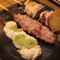 名古屋コーチン 一鳳  にしき - 串盛り