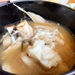 海陽 - 石焼き汁。身がたっぷり(●´ω｀●)