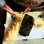 十割そば 山楽 - 大海老