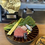 大阪鉄板焼き 神戸牛ステーキ Zin 難波店 - 