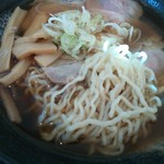 中華そば 手もみちぢれ麺UP♪ (´Д`A;)ｺﾚﾓﾌﾞﾚﾌﾞﾚ