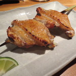 阿佐ヶ谷バードランド - 手羽先。ここまでが焼鳥コース。