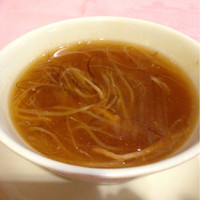 赤坂 四川飯店 - フカヒレスープ（醤油）