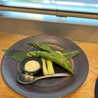 焼肉トラジ 名古屋セントラルタワーズ店 - アスパラガス
