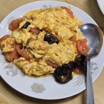 中華 兆徳 - トマトとたまご炒め