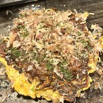 味乃家 本店 - イカ豚モダン　このソースがたまらなく美味しい(*´◒`*)！