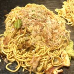 味乃家 本店 - 焼きそば(大)【イカ•ブタ】　麺がもちもち╰(*´︶`*)╯♡