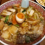 ポパイ ラーメンレストラン - 熱々の五目ラーメン