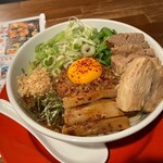 台湾バスラーメン 喜楽亭 - 料理写真:肉マシ油そば