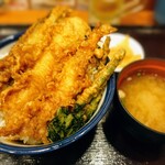 天丼てんや - たれづけ大江戸天丼ご飯大盛