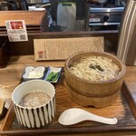 炭火焼濃厚中華そば 威風堂道 - 釜揚げつけ麺