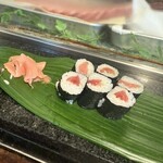 寿司処　若駒 - 締めは、鉄火巻き