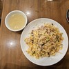 万豚記 - 豚バラ青菜炒飯(1100円)です。