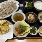 いづみ庵 - ざるそば定食