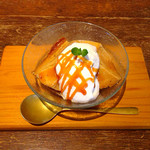 モフモナ - ケーキセットのノスタルジープリン(＋350円)