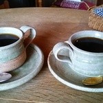 コーヒー＆スタジオ 今人 - ﾗﾝﾁとｾｯﾄだと￥100でﾄﾞﾘﾝｸ付きます。